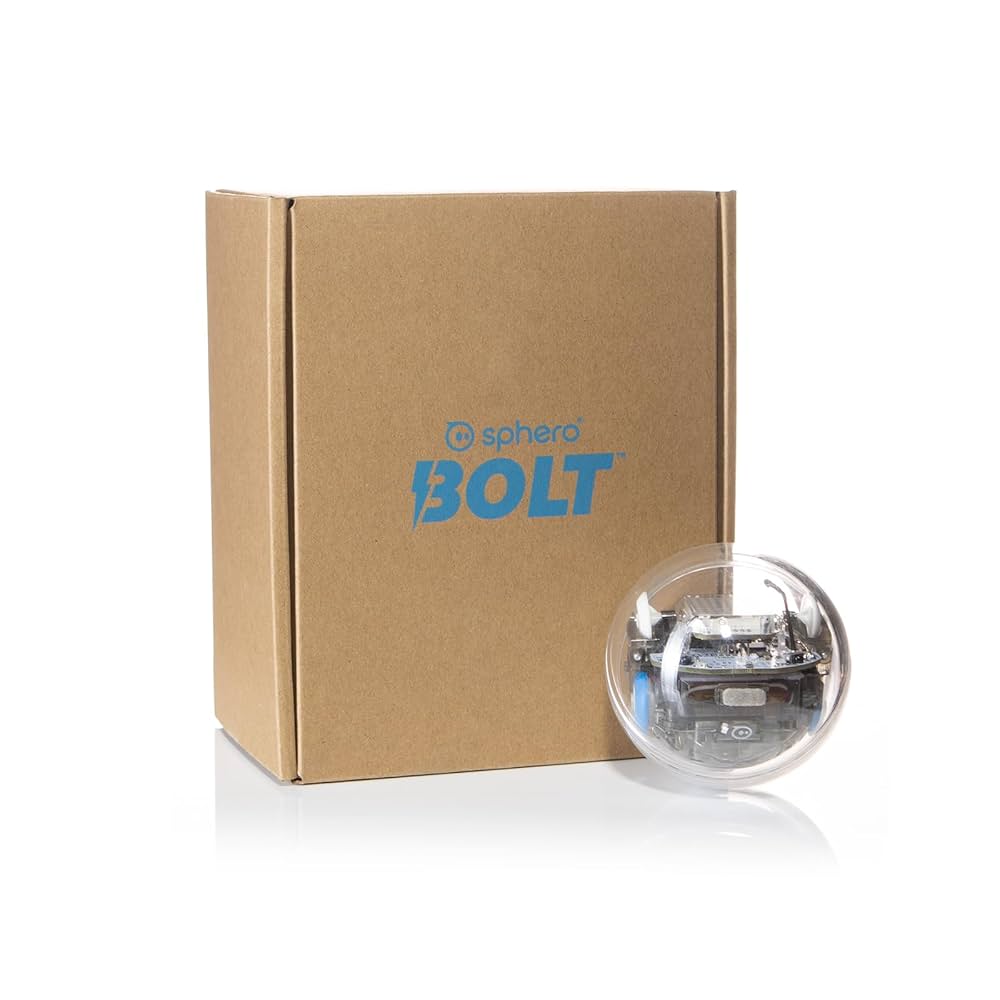 P*e様 Sphero BOLT ロボットボール Amazon | Sphero BOLT(ボルト) プログラミングロボット/STEM